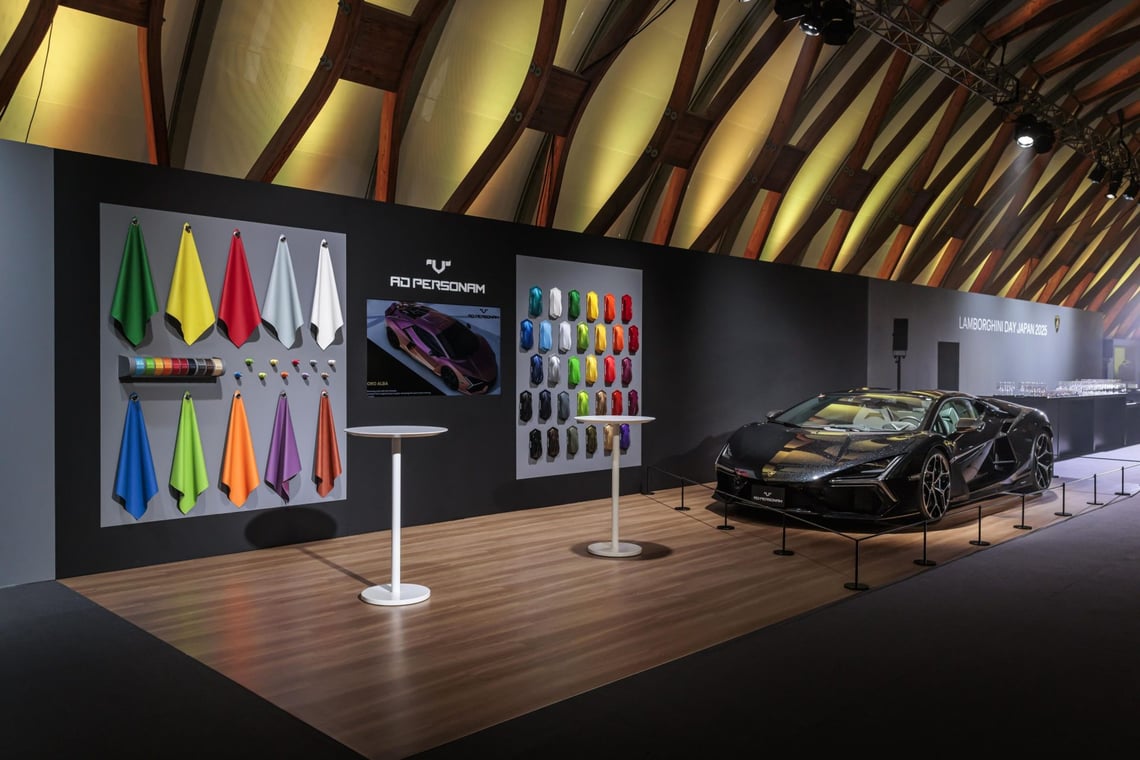 Lamborghini Day Japan 2025: Lamborghini eletriza Tóquio com a estreia do Fenomeno na região Ásia-Pacífico.