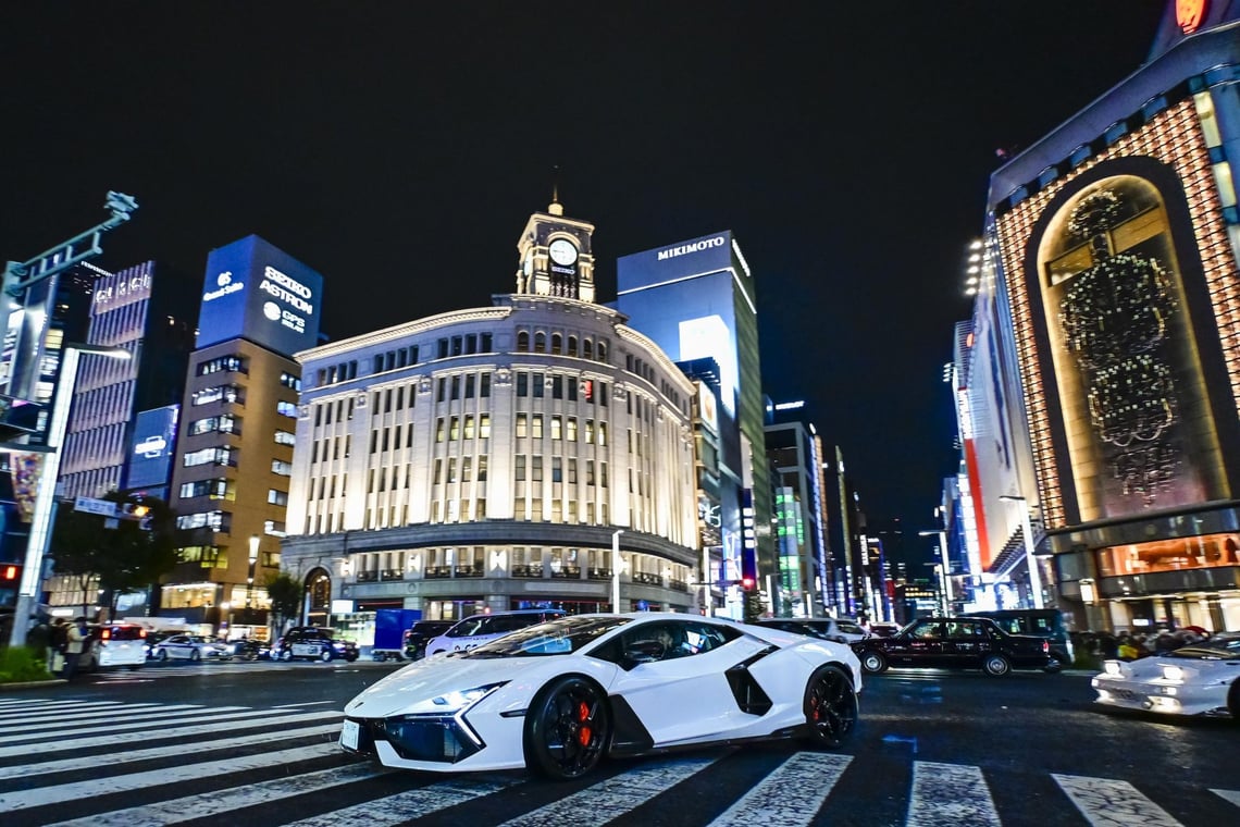 Lamborghini Day Japan 2025: Lamborghini eletriza Tóquio com a estreia do Fenomeno na região Ásia-Pacífico.