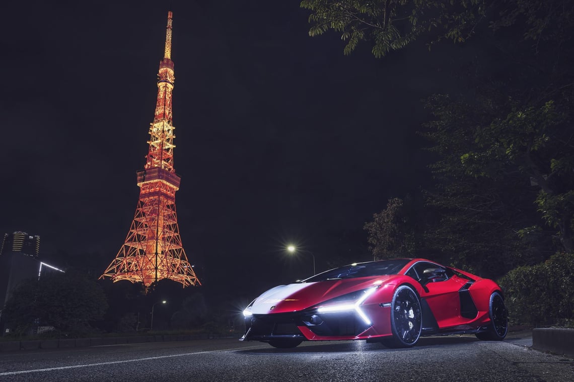 Lamborghini Day Japan 2025: Lamborghini eletriza Tóquio com a estreia do Fenomeno na região Ásia-Pacífico.