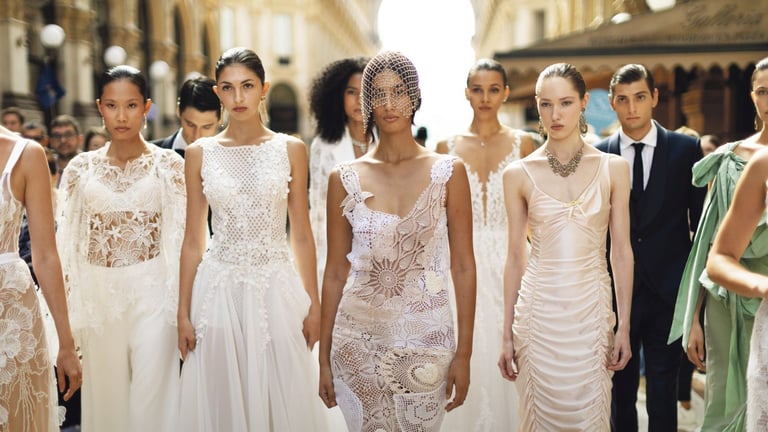 Bride & The City The Intersection of Bridal Fashion and High Couture in Milan