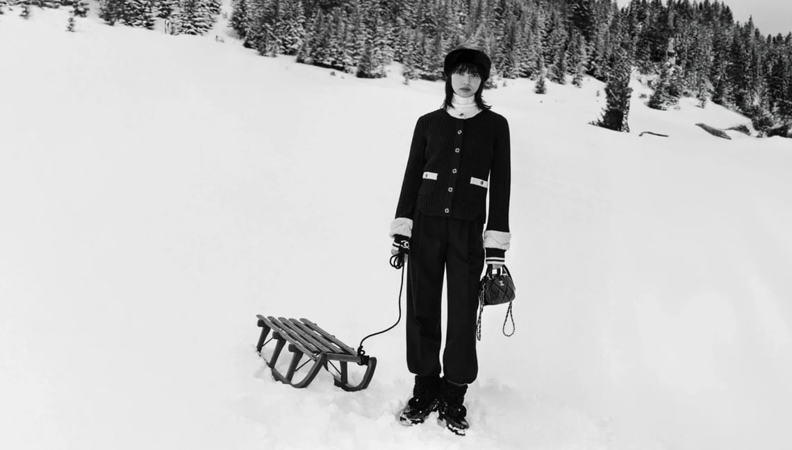 Chanel Coco Neige 2025/26: A Frosty Reverie with Nana Komatsu
