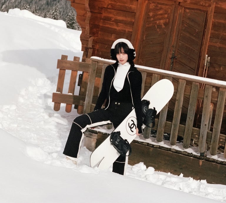 Chanel Coco Neige 2025/26: A Frosty Reverie with Nana Komatsu