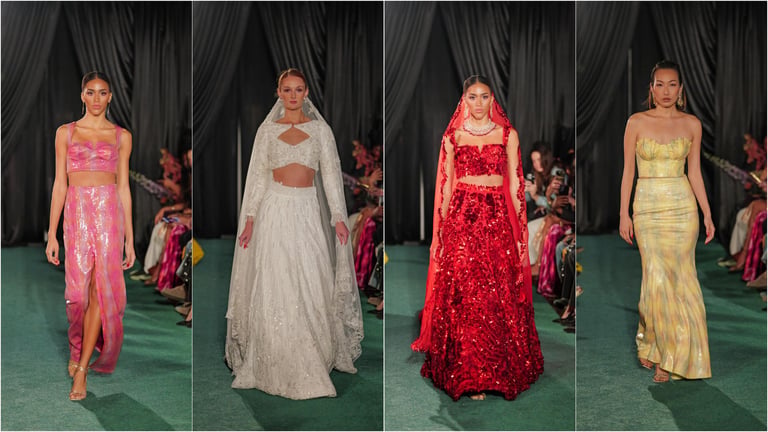 Harleen Kaur presenta la collezione autunno 2026 alla New York Bridal Fashion Week
