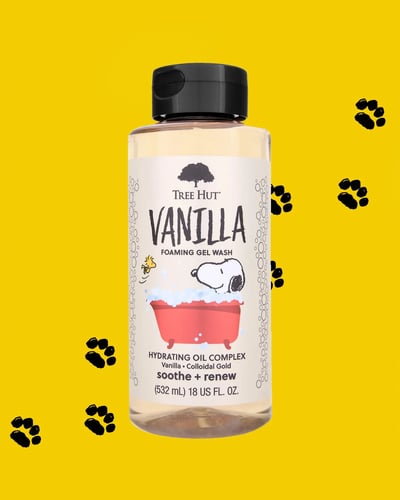 Peanuts® Vanilla Foaming Gel Wash