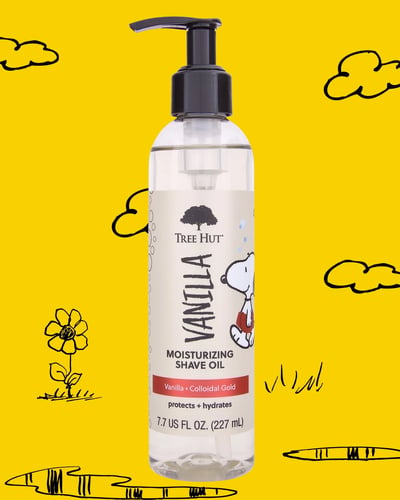 Peanuts® Vanilla Moisturizing Shave Oil