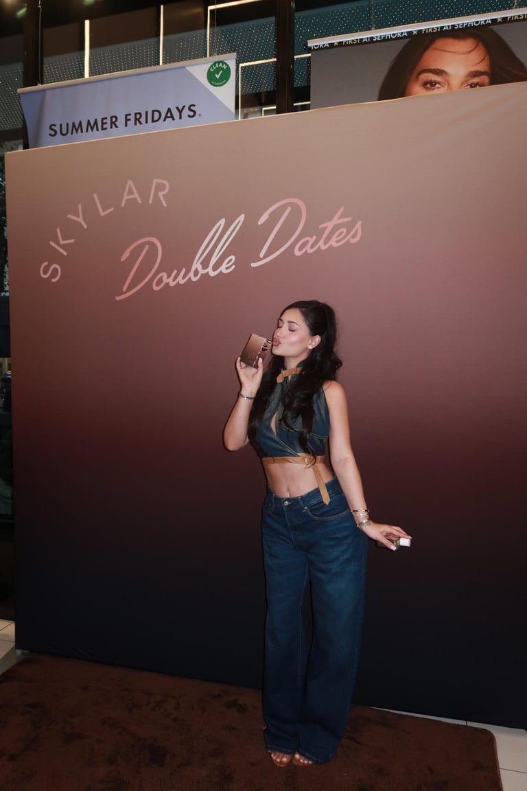 Skylar and Leah Kateb Host “Double Dates” Pop-Up at Sephora The Grove
