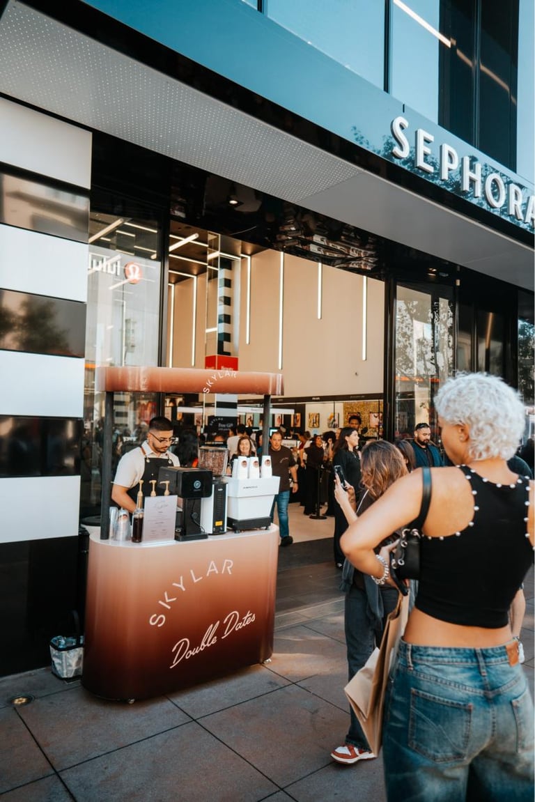 Skylar and Leah Kateb Host “Double Dates” Pop-Up at Sephora The Grove