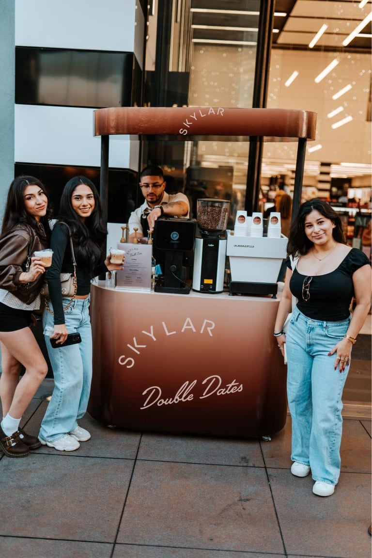 Skylar and Leah Kateb Host “Double Dates” Pop-Up at Sephora The Grove