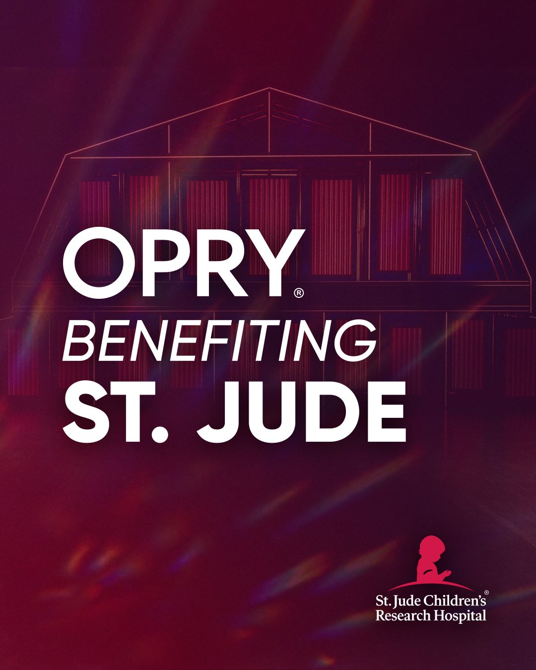 O Grand Ole Opry vai acolher o "Opry Benefiting St. Jude