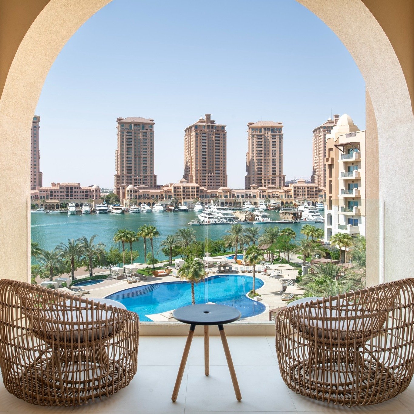 La isla St. Regis Marsa Arabia