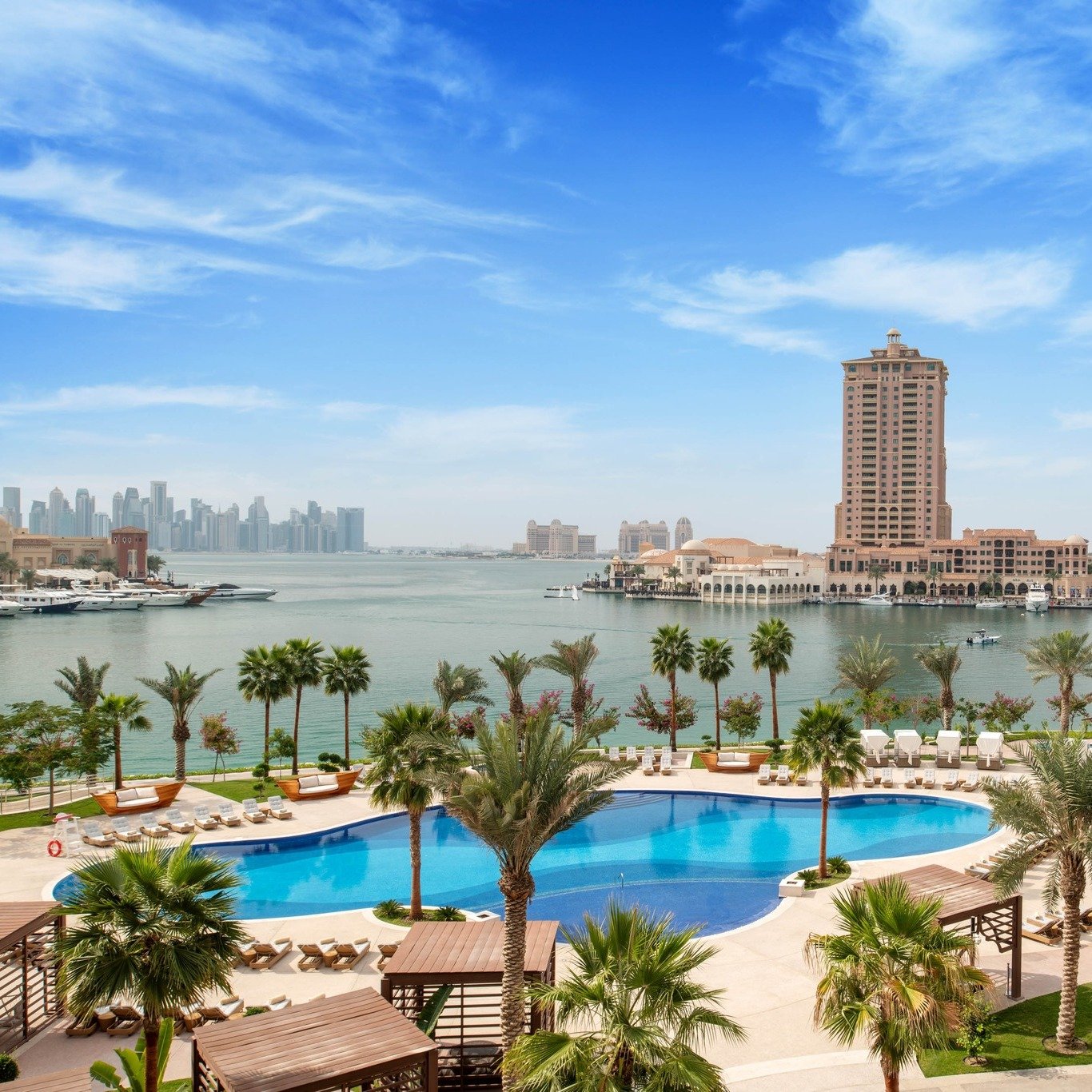 La isla St. Regis Marsa Arabia