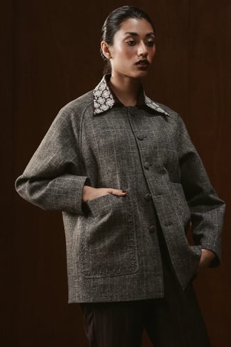 Aksin Hand Embroidered Jacket