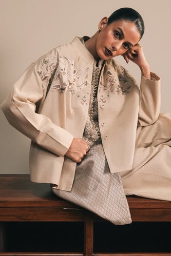 Malti Hand Embellished Jacket