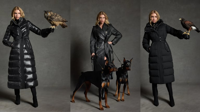 Stella Maxwell Stars In Mackage Core 2025 Campaign