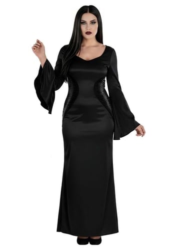 Women's Wednesday Morticia Costume