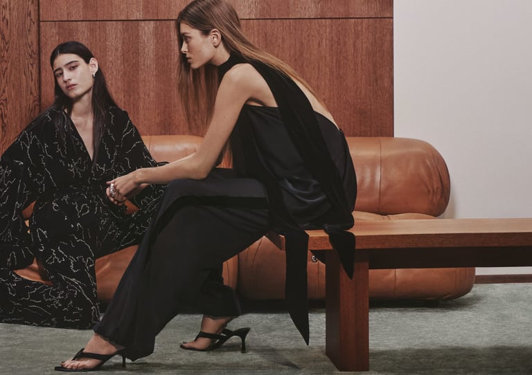 H&M Revel In Opulent Party Wear and Luxurious Textures for Holiday 2025