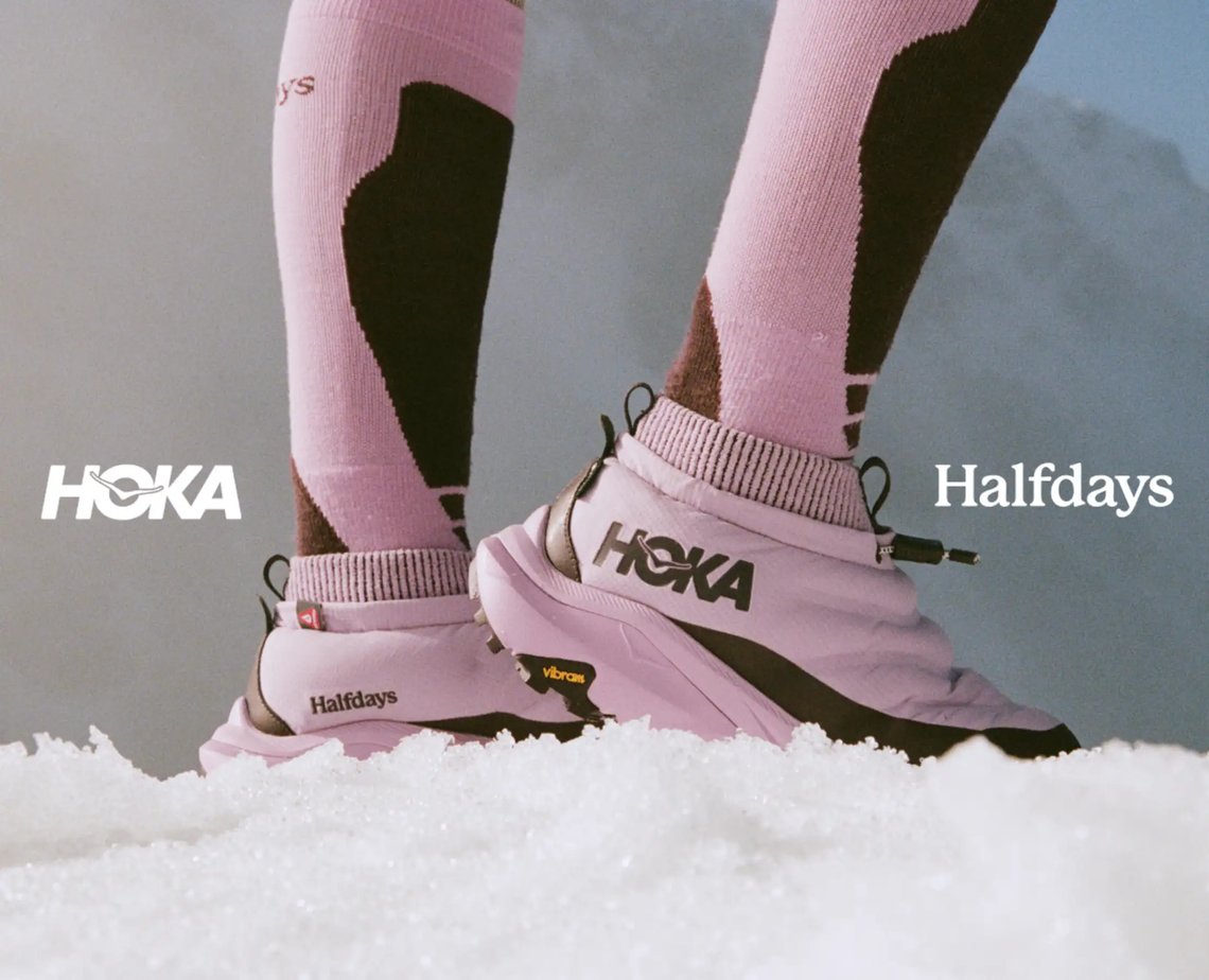 Hoka x Halfdaysがコラボレーションし、最高にクールな冬用スニーカーを発売