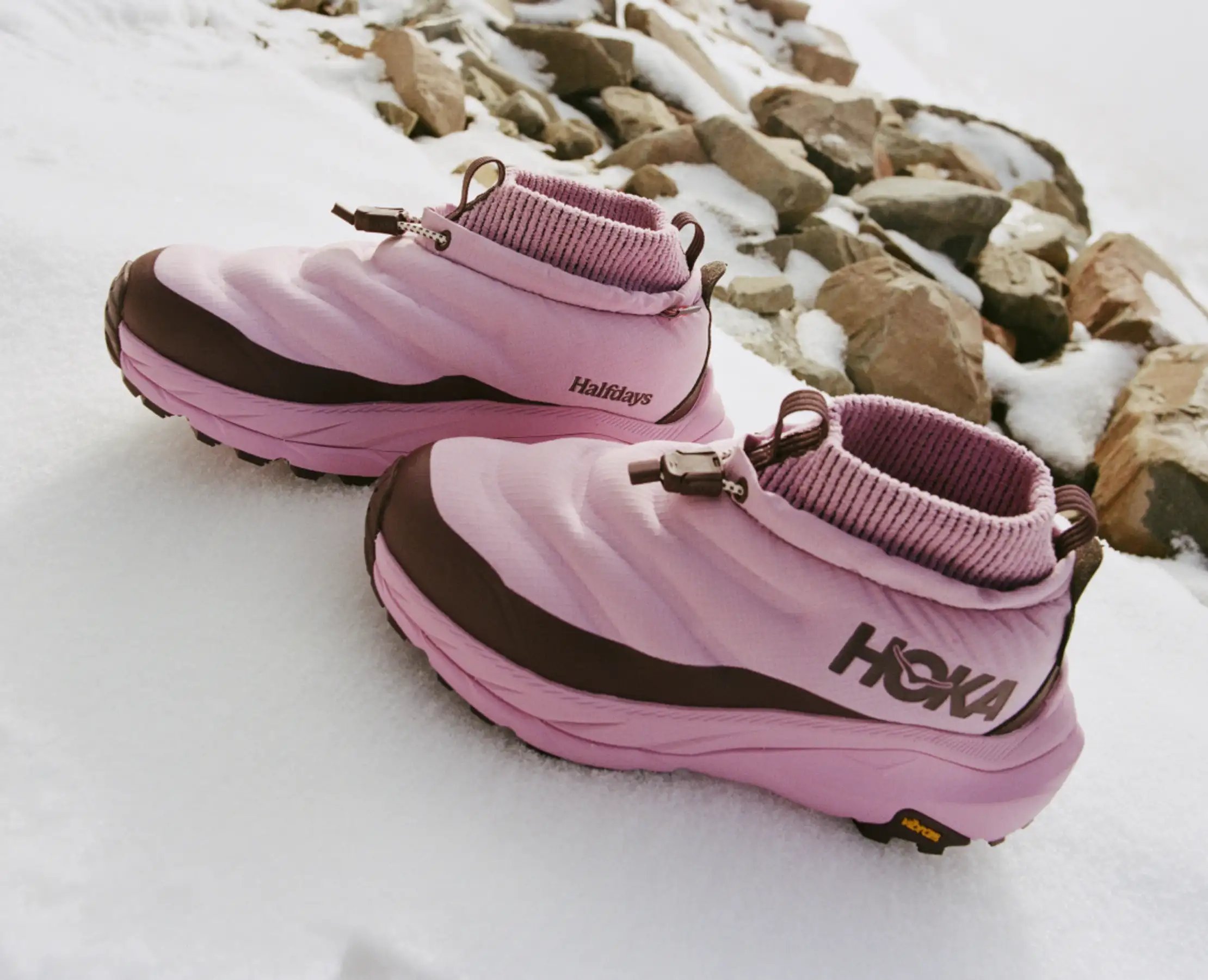 Hoka x Halfdaysがコラボレーションし、最高にクールな冬用スニーカーを発売