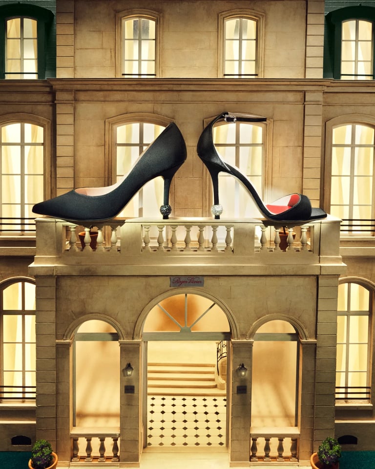 Roger Vivier Holiday 2025 Campaign: A Parisian Fairytale of Luxury