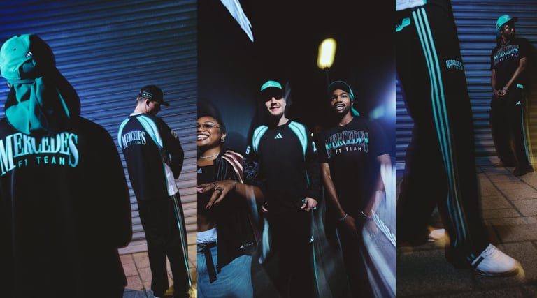 adidas x Mercedes-AMG PETRONAS Formula One Team Debut Special-Edition Las Vegas Collection