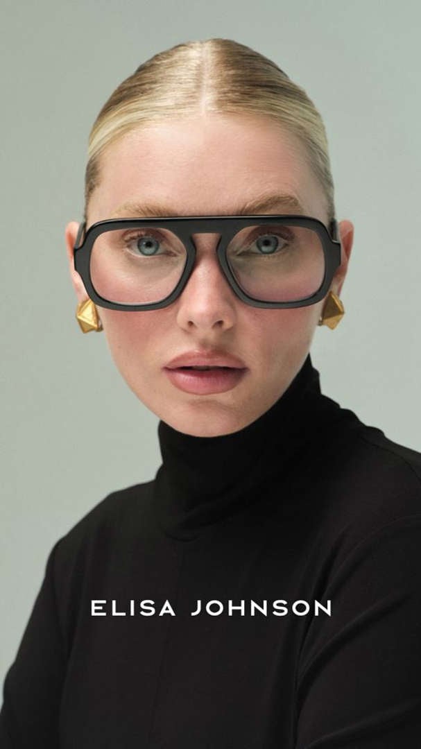 Elsa Hosk Stars in Elisa Johnson’s 2025 Holiday Eyewear Edit Campaign