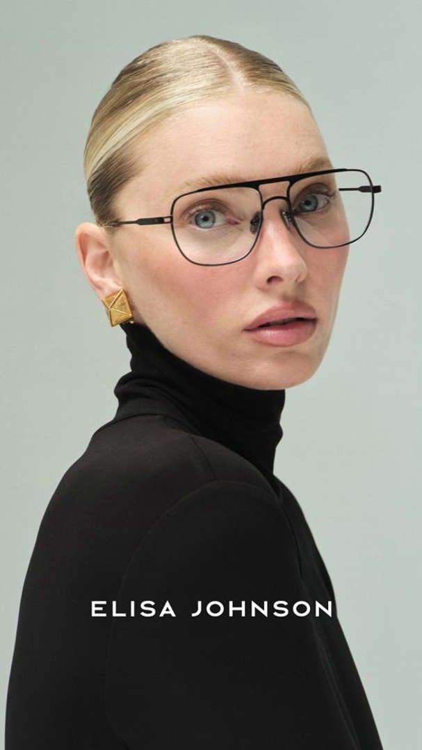 Elsa Hosk Stars in Elisa Johnson’s 2025 Holiday Eyewear Edit Campaign