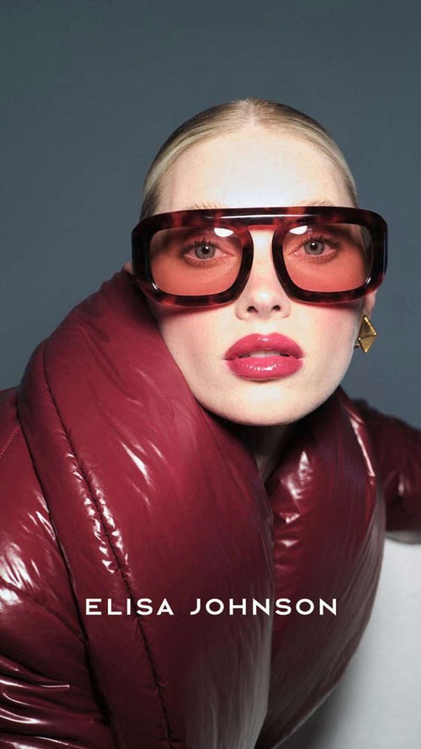 Elsa Hosk Stars in Elisa Johnson’s 2025 Holiday Eyewear Edit Campaign