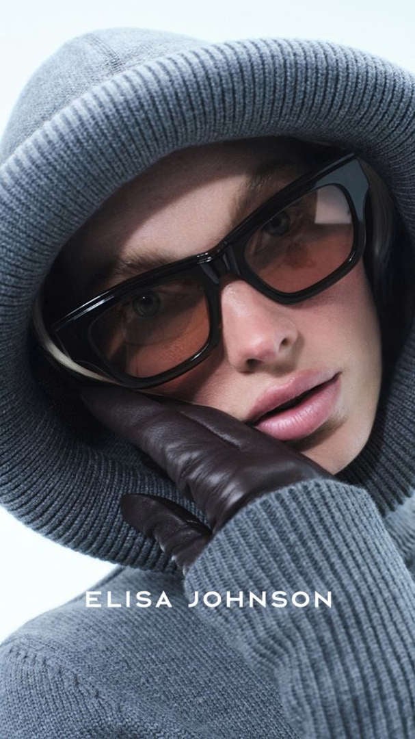 Elsa Hosk Stars in Elisa Johnson’s 2025 Holiday Eyewear Edit Campaign
