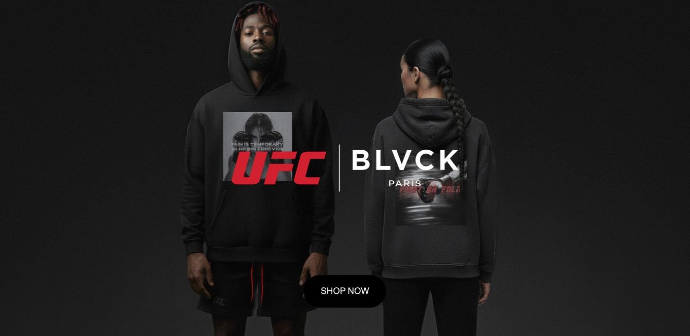 Blvck Paris and UFC Unite for a Bold, All-Black Capsule Collection