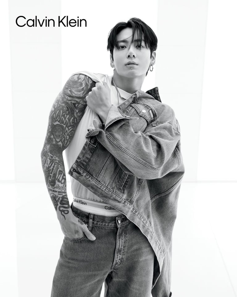 BTS Star Jung Kook in Calvin Klein’s Latest Denim Campaign