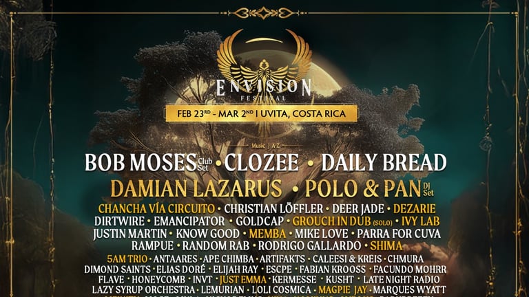L'Envision Festival Costa Rica svela la fase 2 del suo programma del 2026