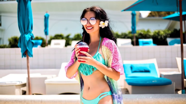  From Rooftop Pools To Rockaway Waves, NYC’s Modest Swimwear Moment Is Here 