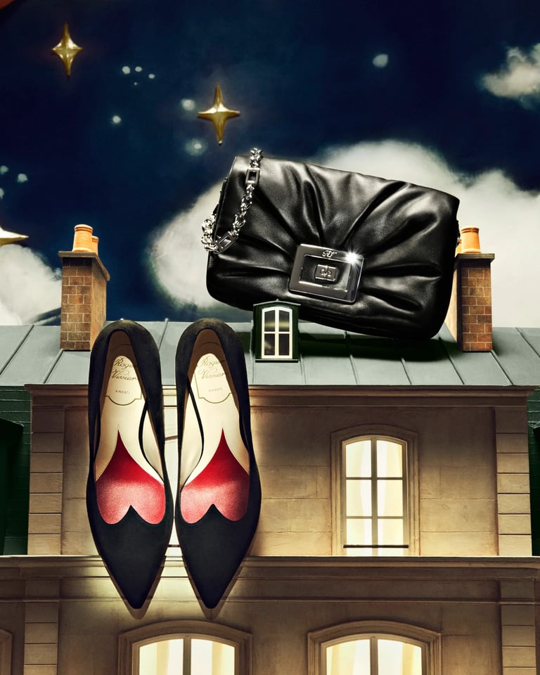 Roger Vivier Holiday 2025 Campaign: A Parisian Fairytale of Luxury