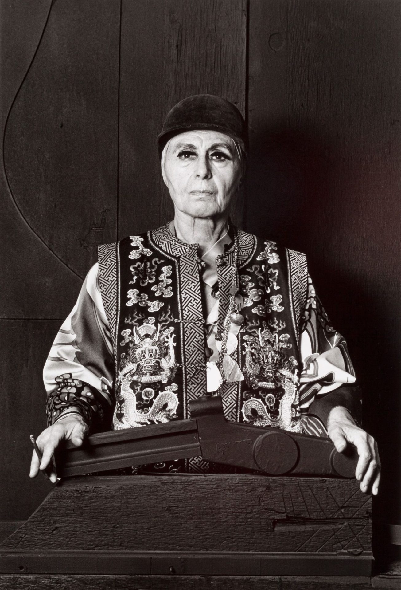 Louise Nevelson, 1976_Photographed by Lynn Gilbert