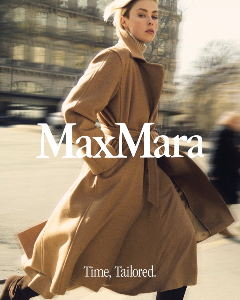 A campanha Max Mara Icons 2025 é a definição de elegância em movimento.
