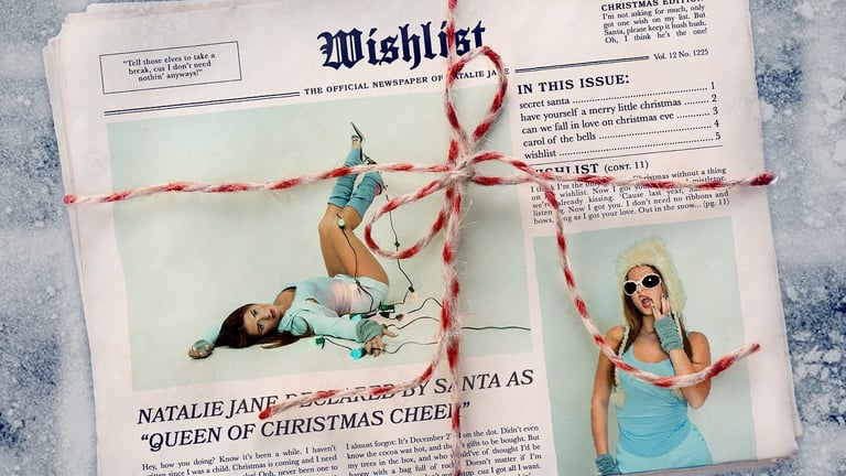 Natalie Jane celebra las fiestas con su nuevo EP navideño "Wishlist", ya disponible (1)