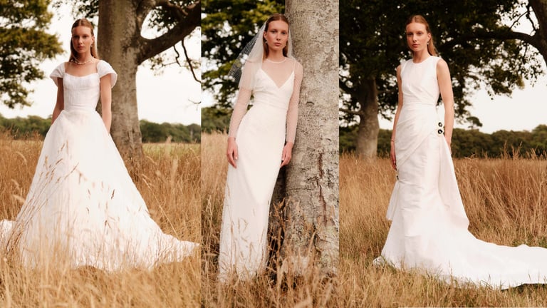 Die Markarian Bridal Herbstkollektion 2026 ist hochwertige Brautmode.