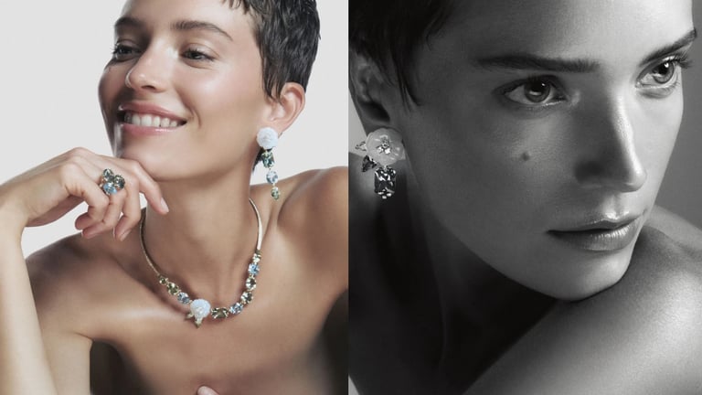 Giorgio Armani Fine Jewelry: Blanche 2025 Collection Turns Flowers Into Art