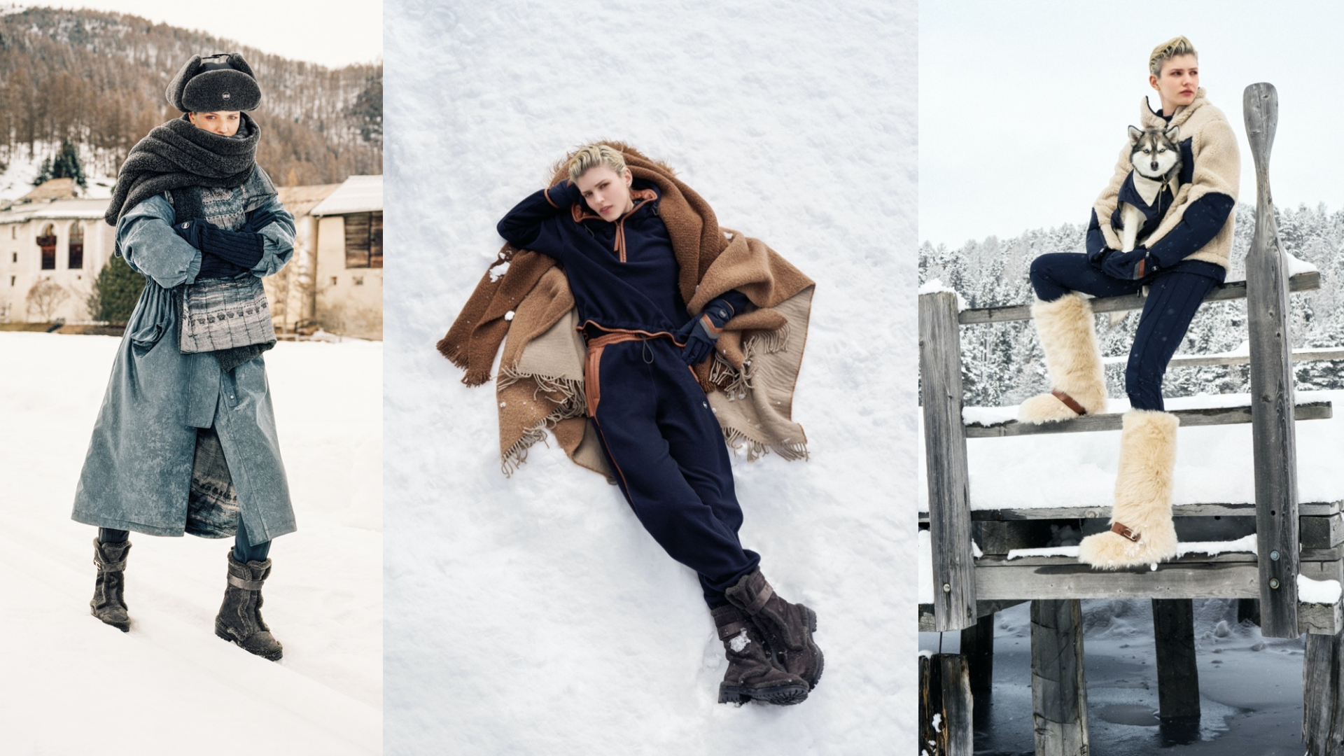 Giorgio Armani Neve Fall/Winter 2025 Collection Is Alpine Chic