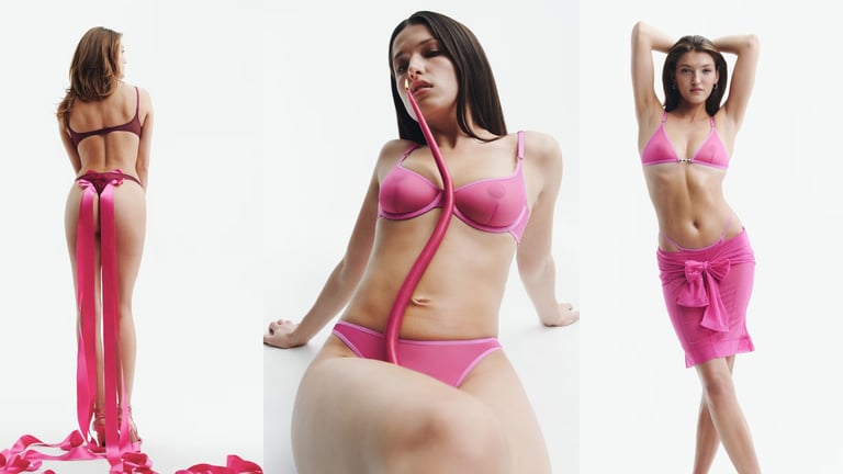 Zara Larsson’s MAIN ROSE Unveils “Pink Holiday” Lingerie Collection 2025