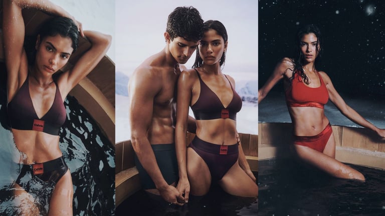 Calvin Klein Holiday 2025 Underwear Campaign Turns Up the Heat