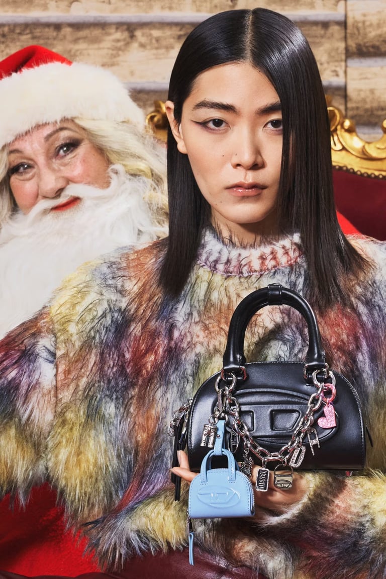 Diesel Reimagines Santa in Bold Holiday Campaign: “Call Her Santa”