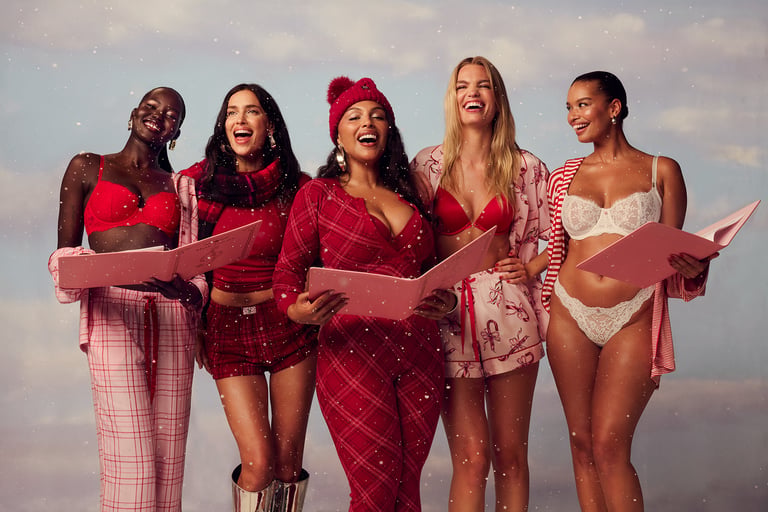Victoria’s Secret Holiday 2025 Campaign Shines with Irina Shayk