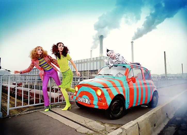 When Bobo Went Mad (Stripe story), 1995, printed 1998_Photographed by David LaChapelle