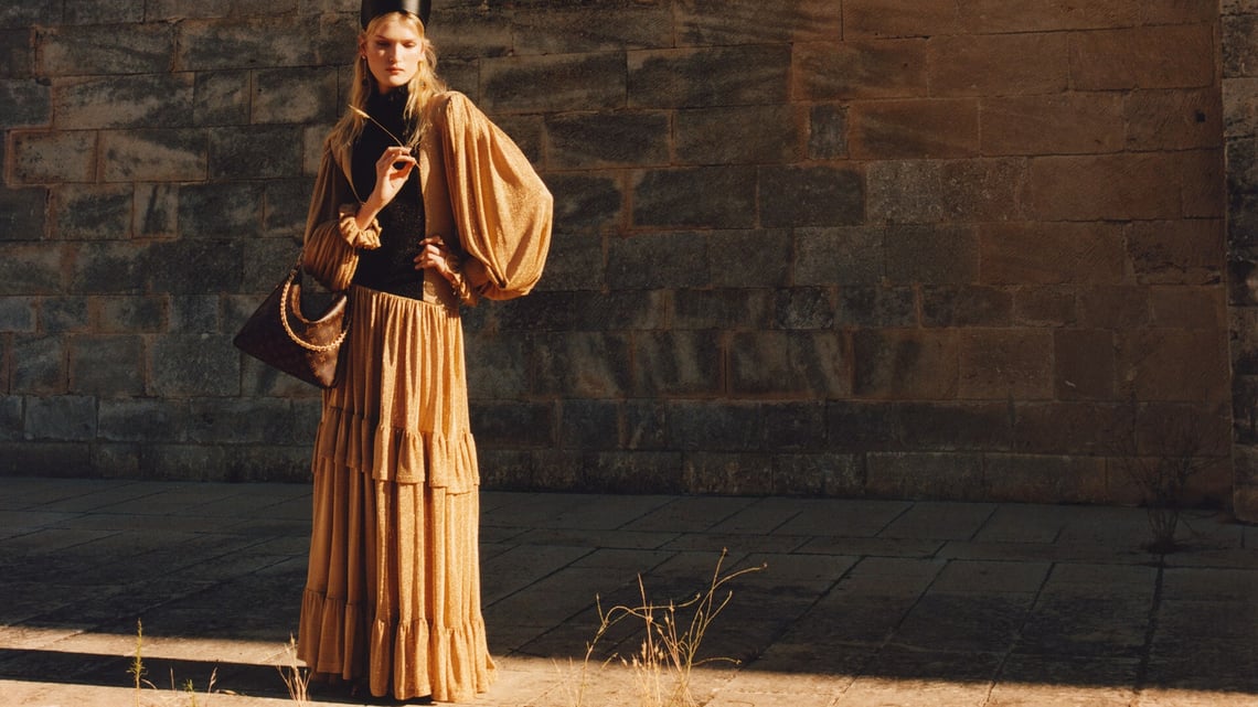 Louis Vuitton Cruise 2026 Kampagne, fotografiert von Jamie Hawkesworth