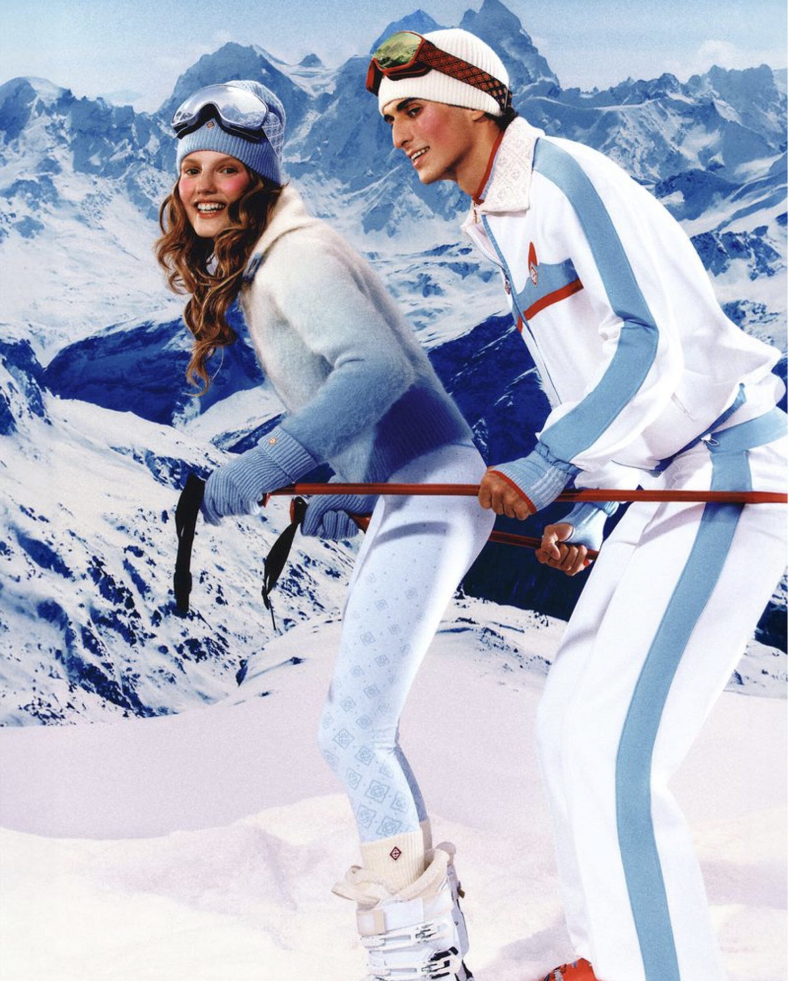 Fares Ben M'barka এবং Nadine Kirilova-এর সাথে ক্যাসাব্লাঙ্কা SKI উইন্টার 2025 ক্যাম্পেইন