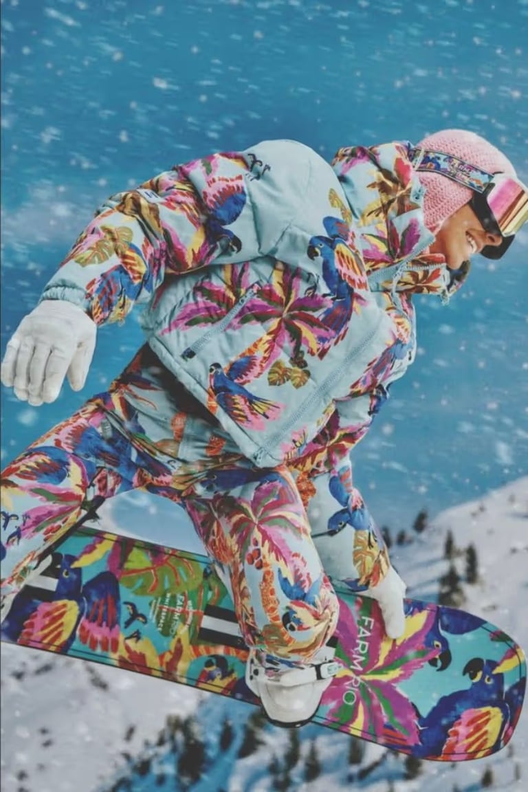 Farm Rio x WHITESPACE Bring Brazilian Flair to the Slopes
