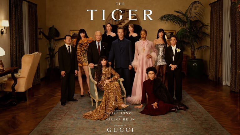 Gucci “Der Tiger” Kurzfilm: Regie: Spike Jonze und Halina Reijn