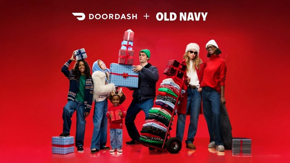 Old Navy x DoorDash Partner to Same-Day Delivery for Holiday Shopping