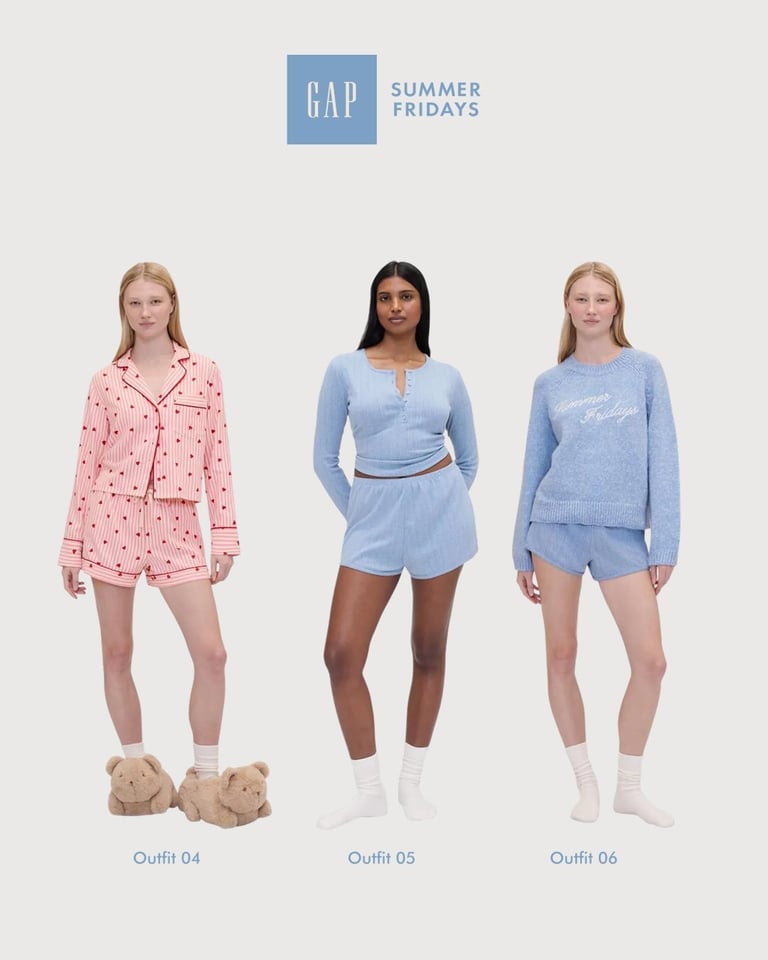 Gap x Summer Fridays: The Ultimate Cozy Collaboration for Staying In